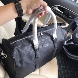 Gucci - Weekender GG Medium Canvas Duffle Bag, Blk